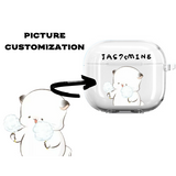 JAS7sMINE CUSTOM AirPods Case,AirPods Generation 3, Customization Cases, DIY Cases,Birthday Gift,Girls/boys/family/lovers Gift