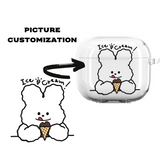 JAS7sMINE CUSTOM AirPods Case,AirPods Generation 3, Customization Cases, DIY Cases,Birthday Gift,Girls/boys/family/lovers Gift