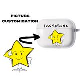 JAS7sMINE CUSTOM AirPods Case,AirPods PRO, Customization Cases, DIY Cases,Birthday Gift,Girls/boys/family/lovers Gift